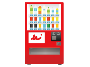 【精神科病院】外来待合室の自動販売機（飲料）は爆売れです。