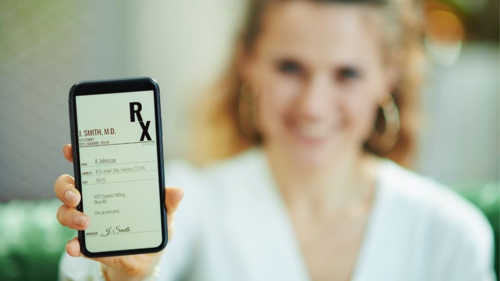 電子処方箋イメージ写真