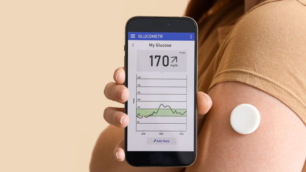 プログラム医療機器の使用に係る指導管理の評価を連想させる写真